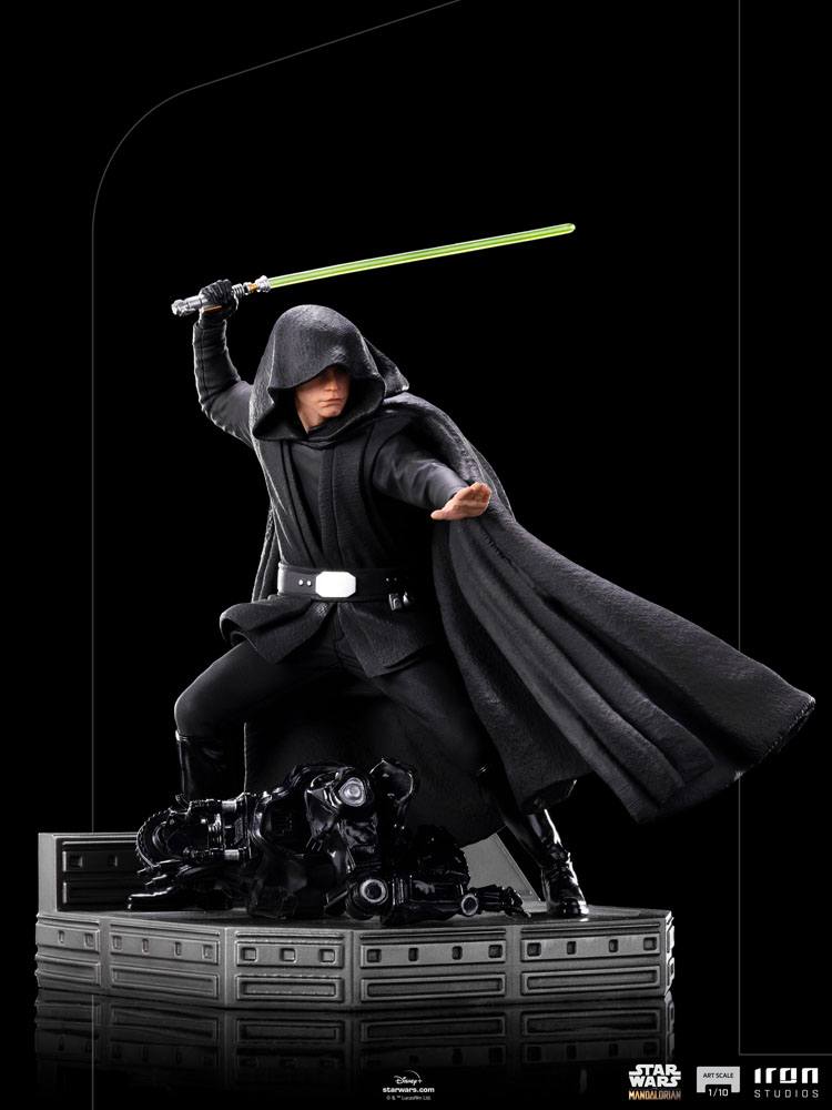 Star Wars The Mandalorian BDS Art Scale Statue 1/10 Luke Skywalker Combat Version 24 cm 0609963128778