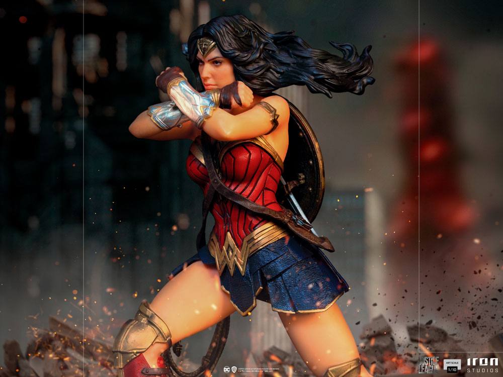 Zack Snyder's Justice League Art Scale Statue 1/10 Wonder Woman 18 cm 0609963129195