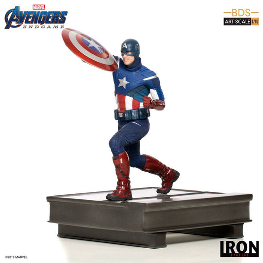 Avengers: Endgame BDS Art Scale Statue 1/10 Captain America 21 cm 0736532715043