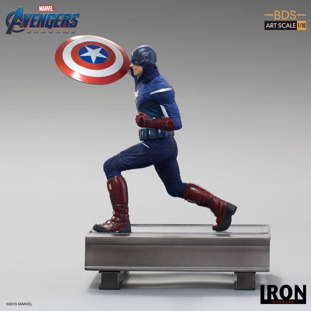 Avengers: Endgame BDS Art Scale Statue 1/10 Captain America 21 cm 0736532715043