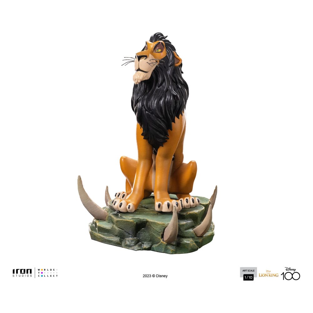 The Lion King Art Scale Statue 1/10 Scar Regular 16 cm 0618231953271