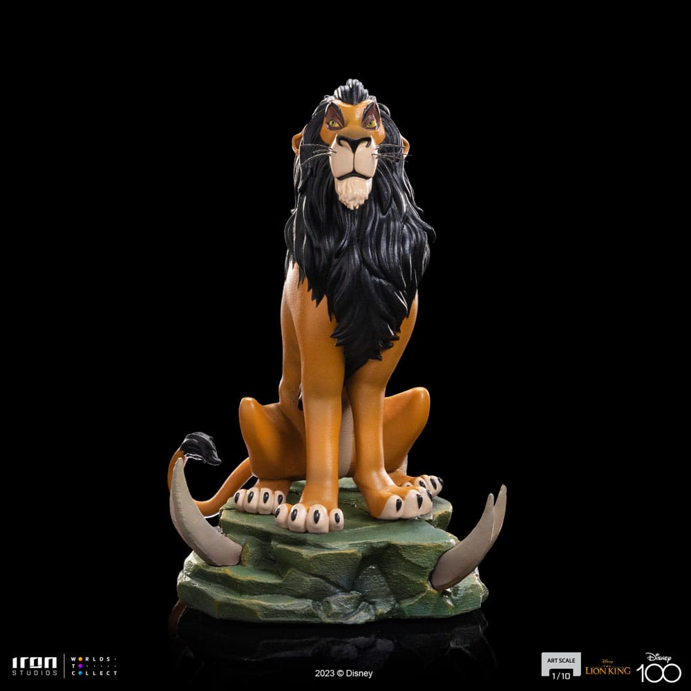 The Lion King Art Scale Statue 1/10 Scar Regular 16 cm 0618231953271