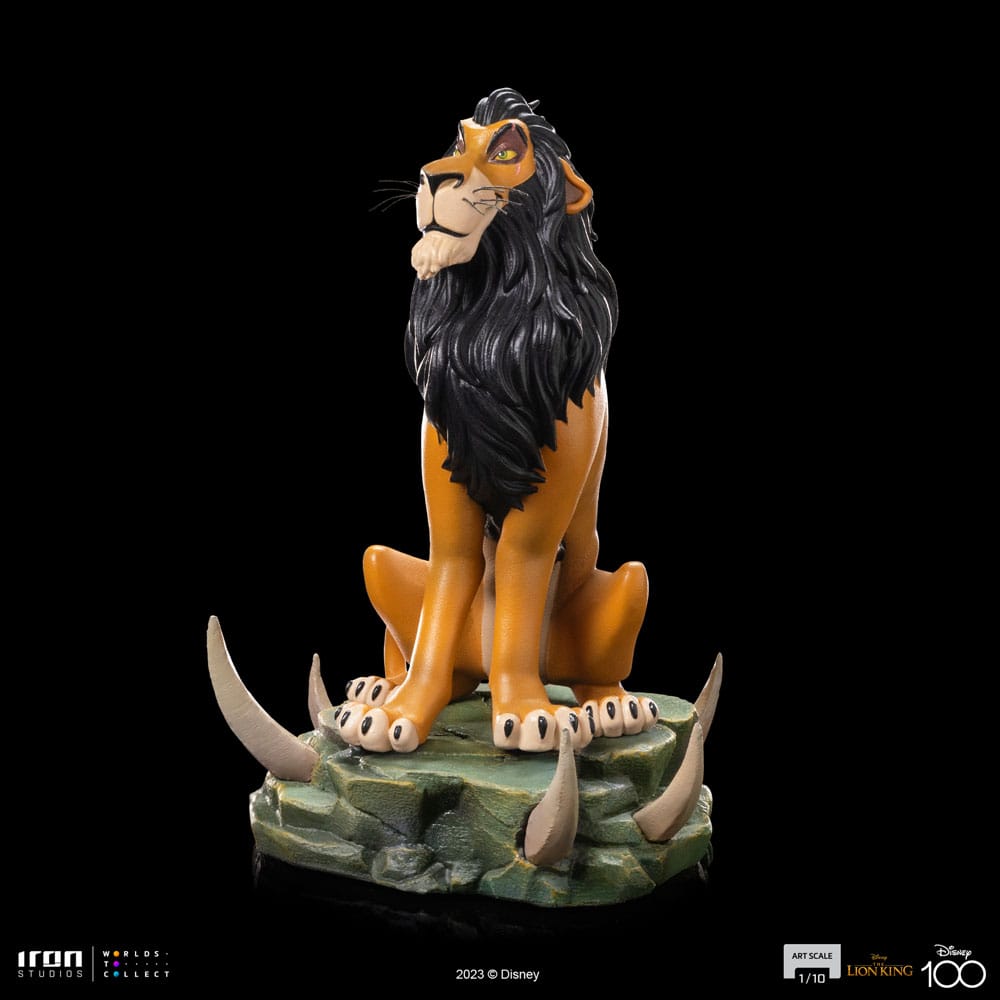 The Lion King Art Scale Statue 1/10 Scar Regular 16 cm 0618231953271