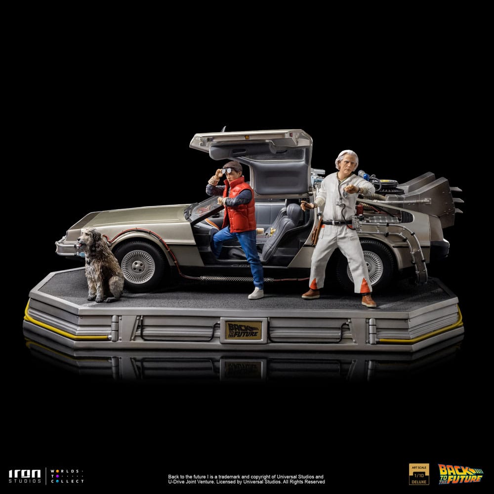 Back to the Future Art Scale Statue 1/10 DeLo 0618231953349