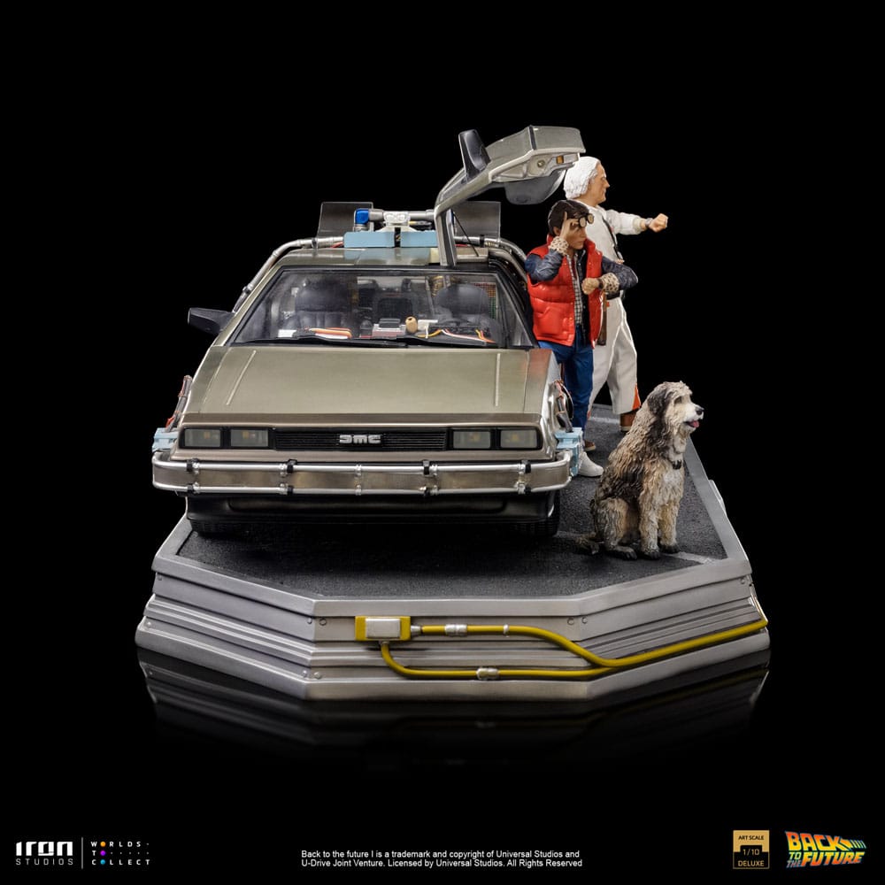 Back to the Future Art Scale Statue 1/10 DeLo 0618231953349