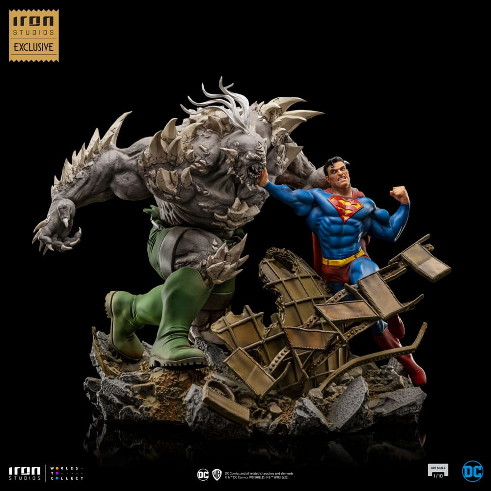 DC Comics BDS Art Scale Statue 1/10 Superman vs Doomsday heo EU Exclusive 30 cm 0618231953462