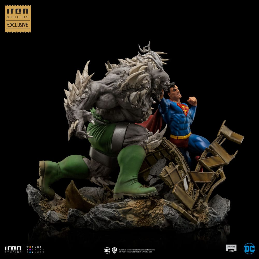 DC Comics BDS Art Scale Statue 1/10 Superman vs Doomsday heo EU Exclusive 30 cm 0618231953462