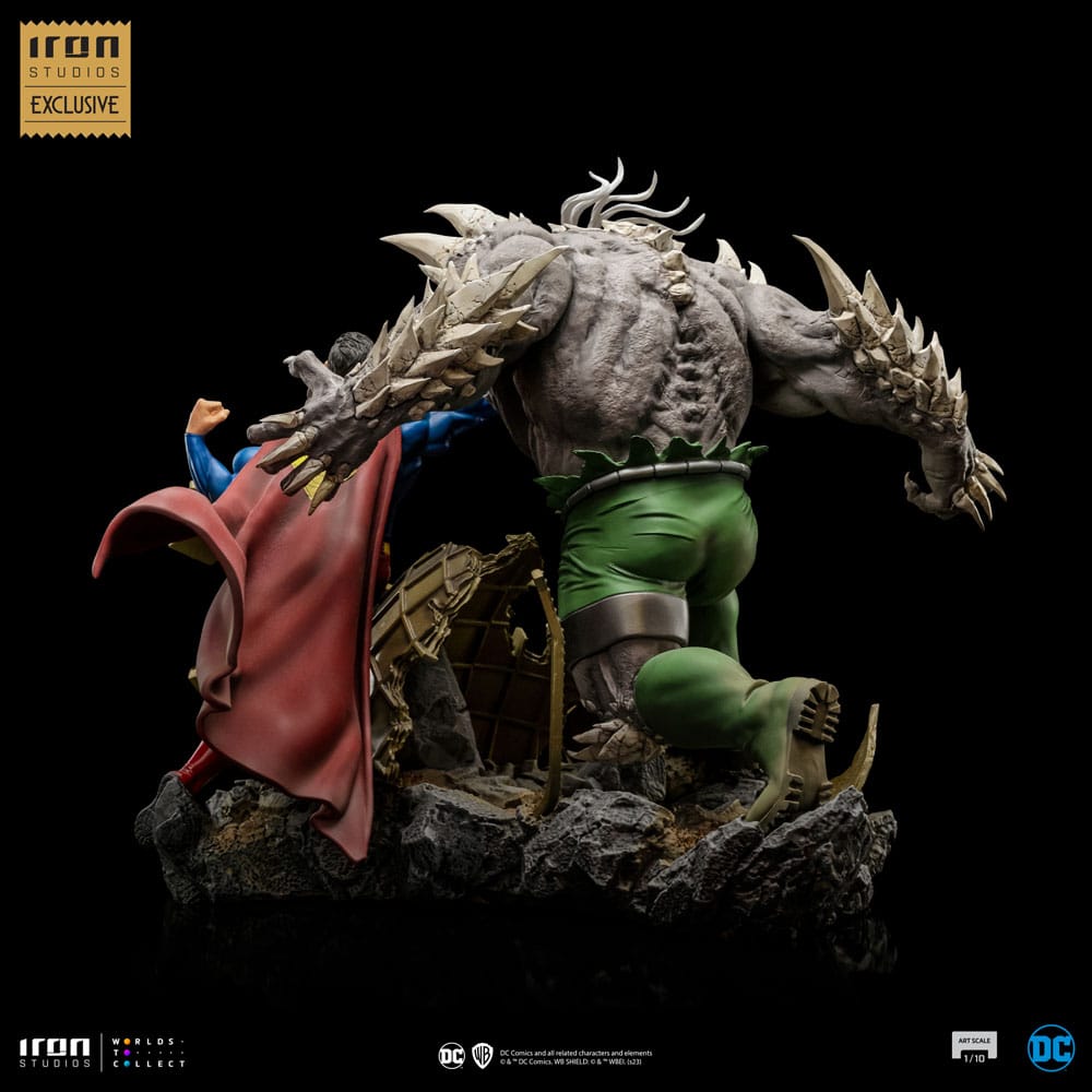 DC Comics BDS Art Scale Statue 1/10 Superman vs Doomsday heo EU Exclusive 30 cm 0618231953462