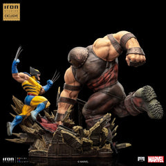 Marvel BDS Art Scale Statue 1/10 Wolverine vs Juggernaut heo EU Exclusive 30 cm 0618231953479