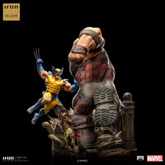 Marvel BDS Art Scale Statue 1/10 Wolverine vs Juggernaut heo EU Exclusive 30 cm 0618231953479