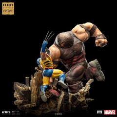 Marvel BDS Art Scale Statue 1/10 Wolverine vs Juggernaut heo EU Exclusive 30 cm 0618231953479