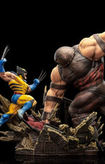 Marvel BDS Art Scale Statue 1/10 Wolverine vs Juggernaut heo EU Exclusive 30 cm 0618231953479