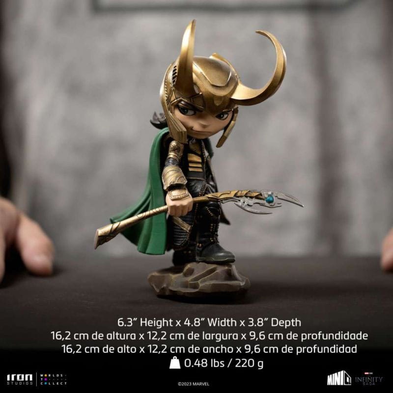 Avengers Infinity Saga Mini Co. PVC Figure Loki 15 cm 0618231953516