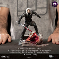 The Witcher BDS Art Scale Statue 1/10 Geralt of Riva 33 cm 0618231953875