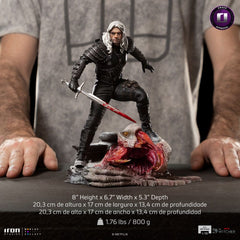 The Witcher BDS Art Scale Statue 1/10 Geralt of Riva 33 cm 0618231953875