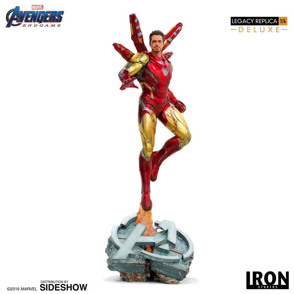 Avengers: Endgame Legacy Replica Statue 1/4 Iron Man Mark LXXXV Deluxe Version 84 cm 0606529899783