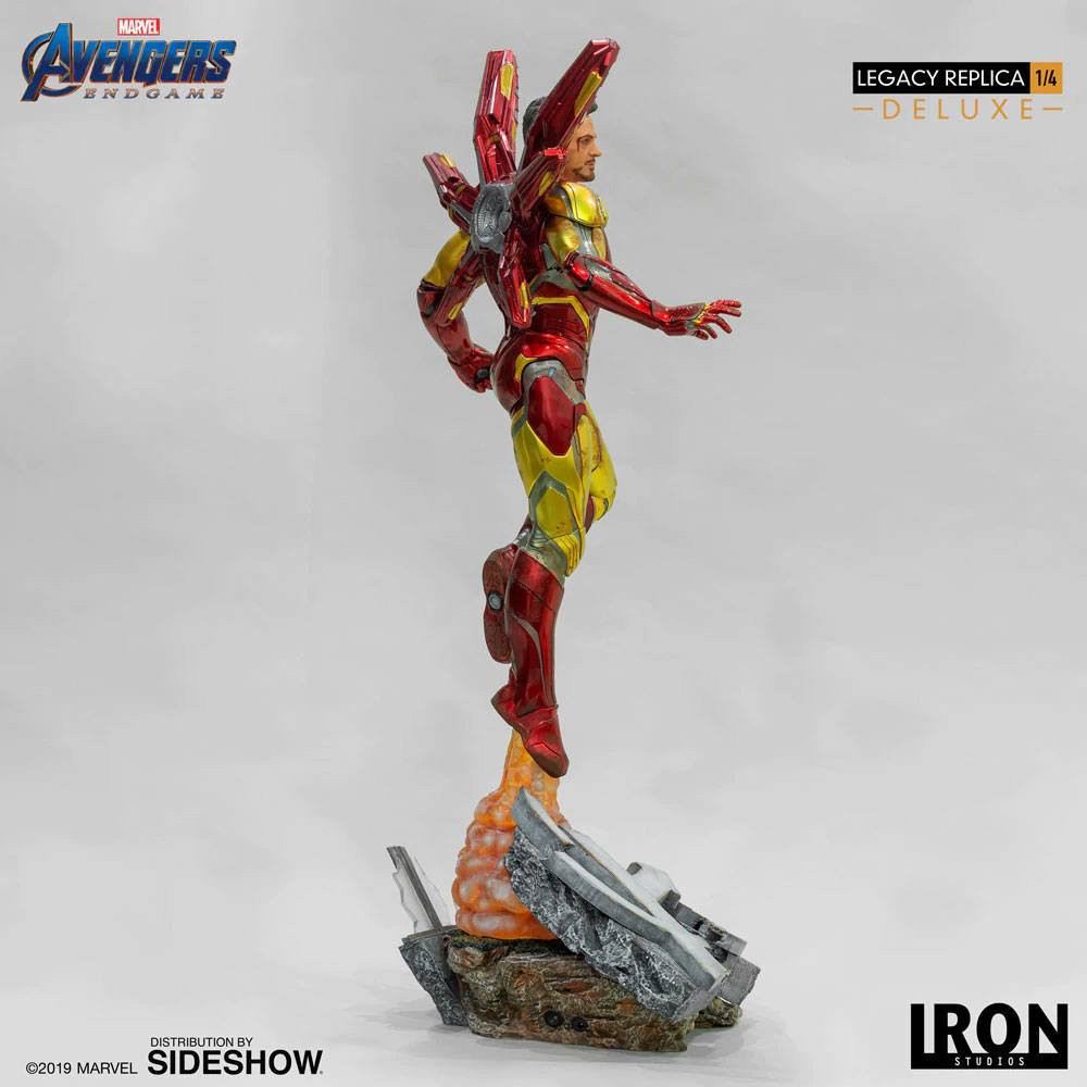 Avengers: Endgame Legacy Replica Statue 1/4 Iron Man Mark LXXXV Deluxe Version 84 cm 0606529899783