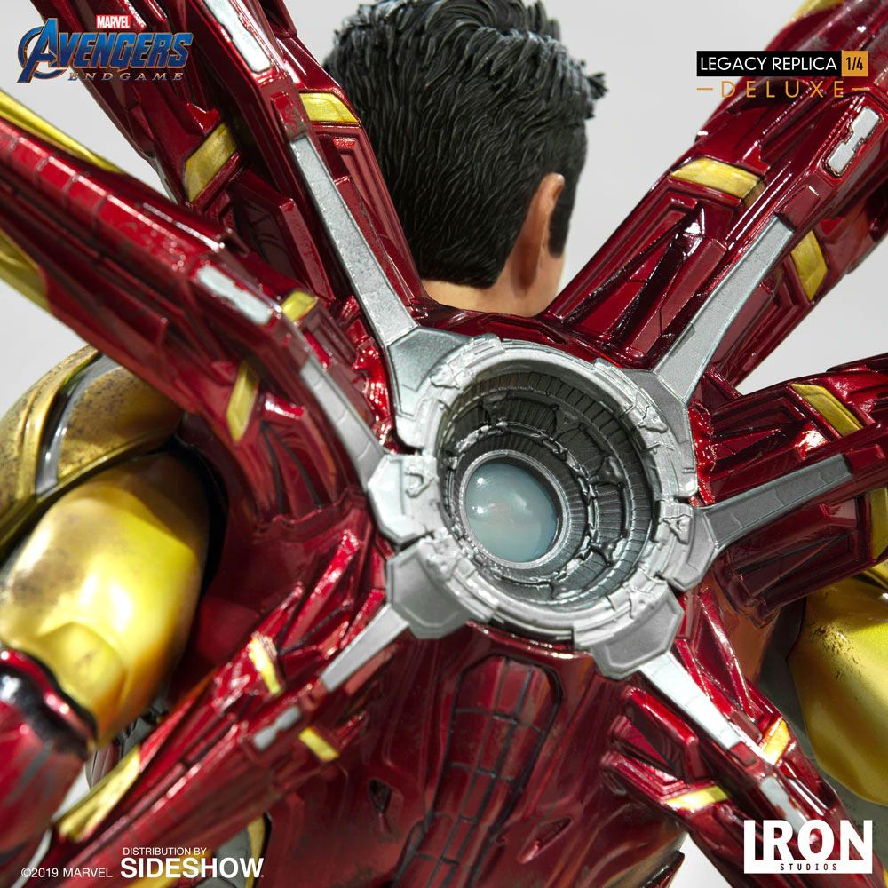 Avengers: Endgame Legacy Replica Statue 1/4 Iron Man Mark LXXXV Deluxe Version 84 cm 0606529899783