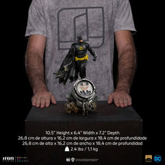 DC Comics BDS Art Scale Statue 1/10 Batman Deluxe (Black Version Exclusive) heo EU Exclusive 30 cm 0618231954667