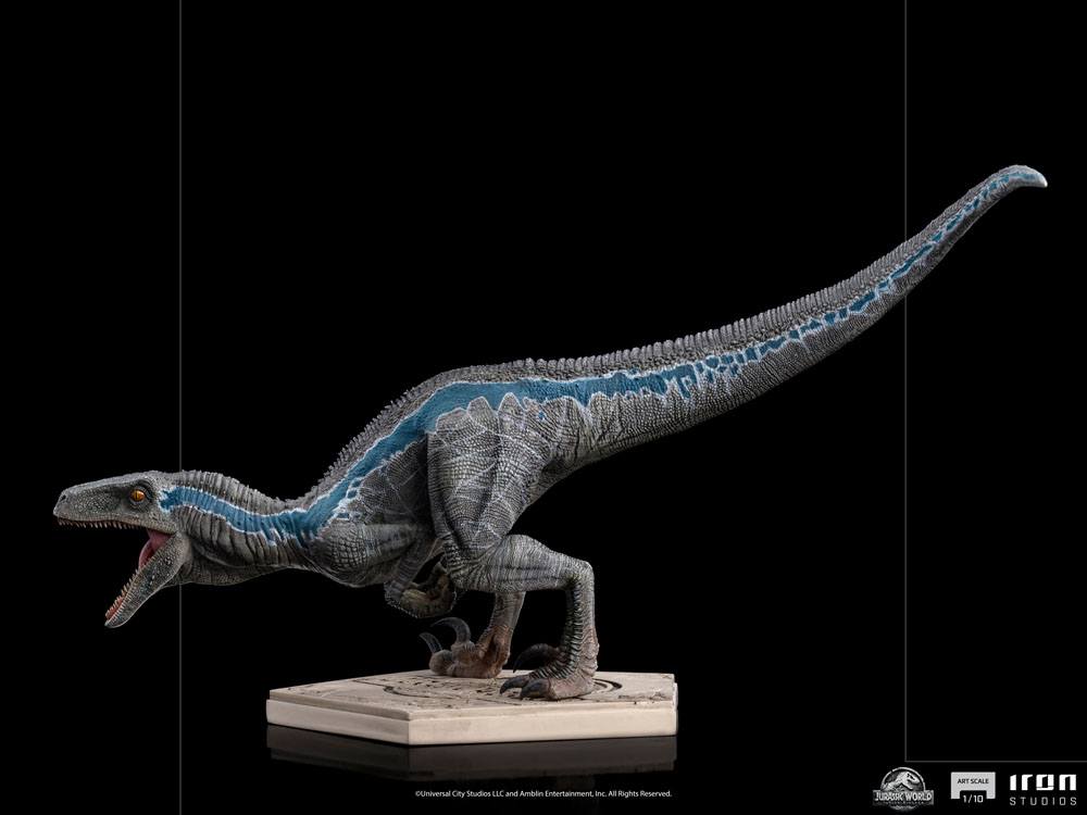 Jurassic World Fallen Kingdom Art Scale Statue 1/10 Blue 19 cm 0618231950348