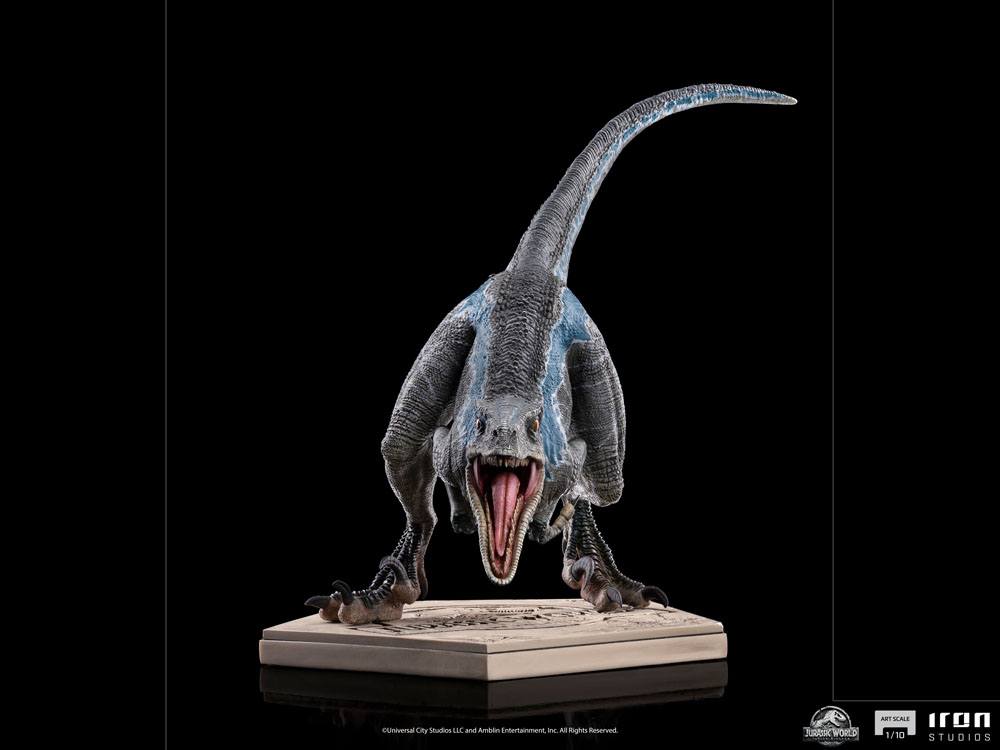 Jurassic World Fallen Kingdom Art Scale Statue 1/10 Blue 19 cm 0618231950348