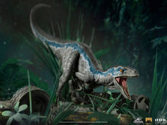 Jurassic World Fallen Kingdom Deluxe Art Scale Statue 1/10 Blue 24 cm 0618231950355