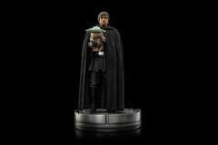 Star Wars The Mandalorian Art Scale Statue 1/10 Luke Skywalker and Grogu 21 cm 0618231950362