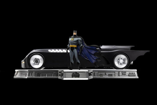 Batman The Animated Series (1992) Art Scale Set Deluxe 1/10 Batman and Batmobile 24 cm 0618231950454