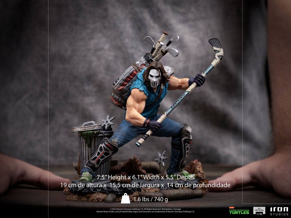 Teenage Mutant Ninja Turtles BDS Art Scale Statue 1/10 Casey Jones 19 cm 0618231950997