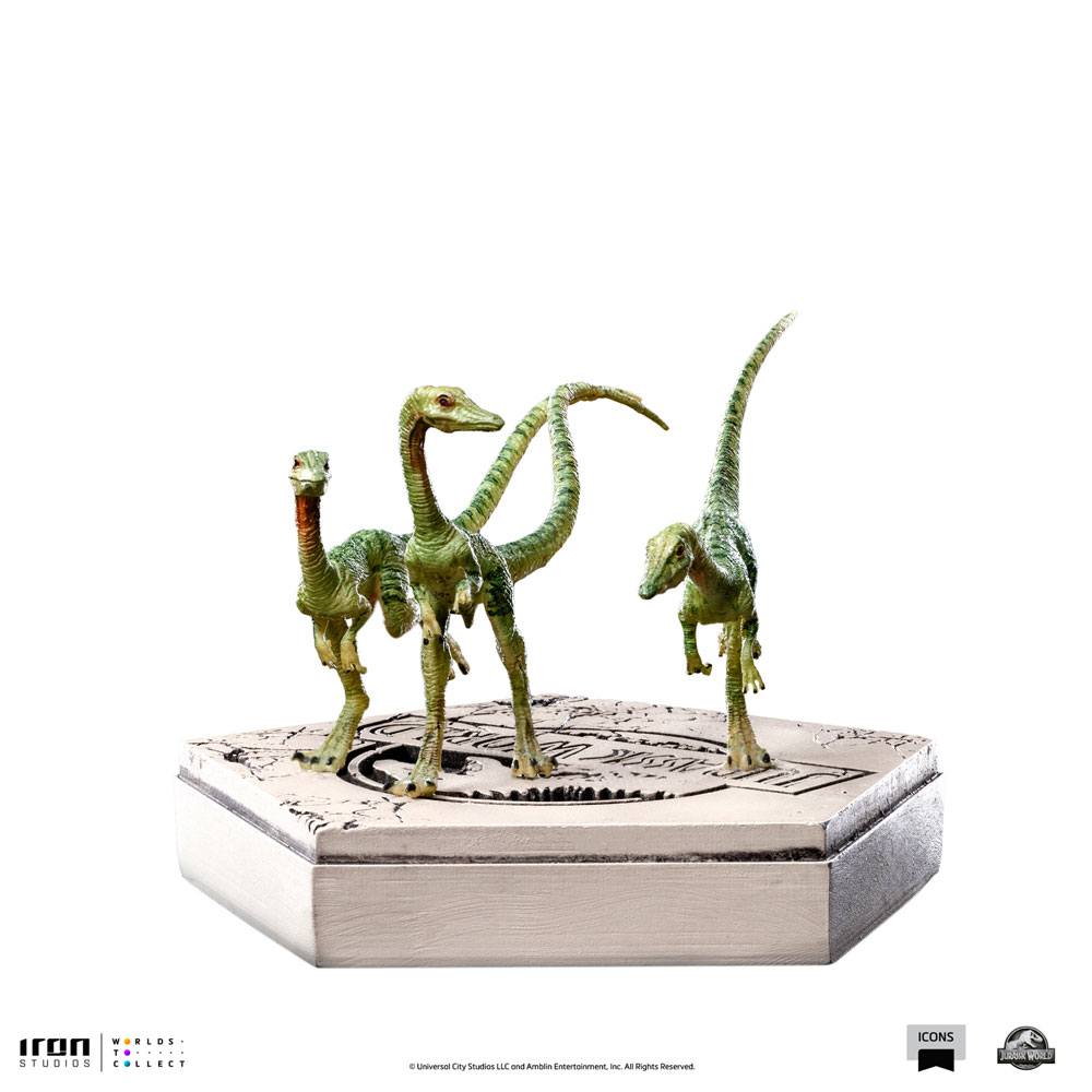 Jurassic World Icons Statue Compsognathus 5 cm 0618231952007