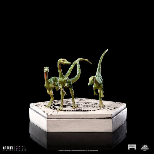 Jurassic World Icons Statue Compsognathus 5 cm 0618231952007