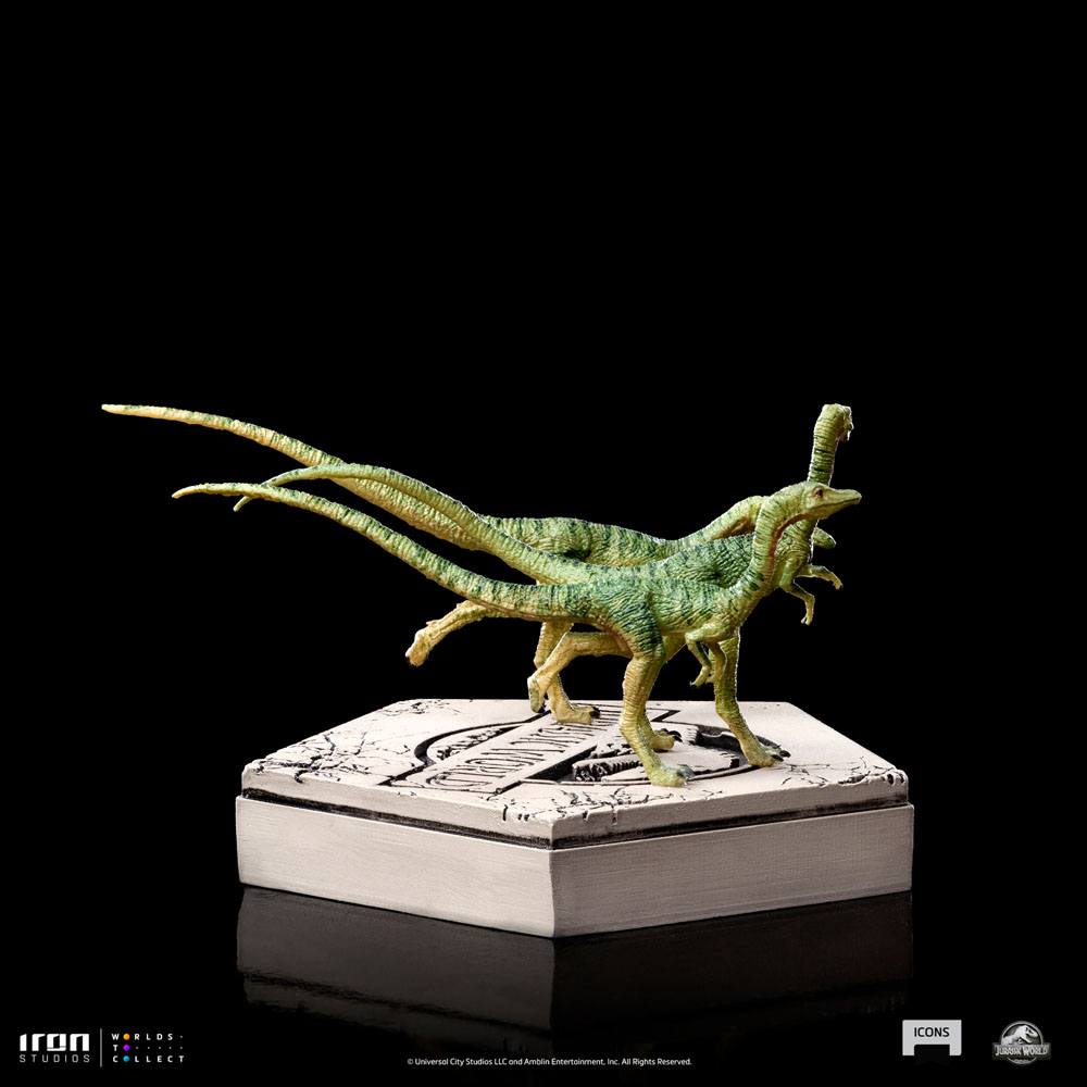 Jurassic World Icons Statue Compsognathus 5 cm 0618231952007