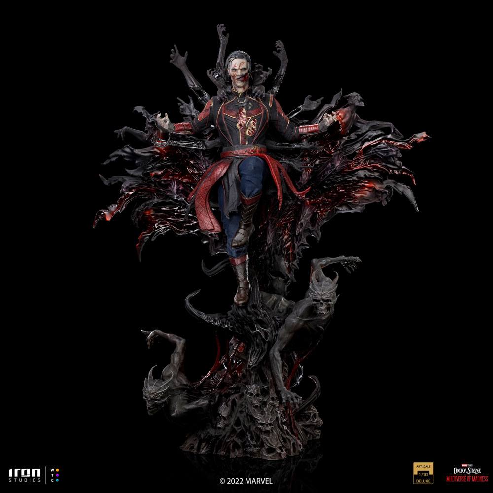 Doctor Strange in the Multiverse of Madness Art Scale Statue 1/10 Dead Defender Strange Deluxe 31 cm 0618231952083