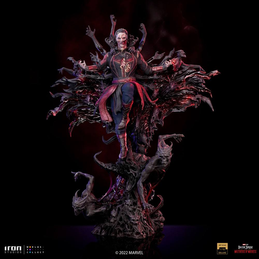 Doctor Strange in the Multiverse of Madness Art Scale Statue 1/10 Dead Defender Strange Deluxe 31 cm 0618231952083