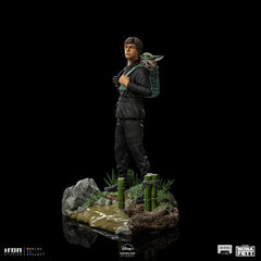 Star Wars Book of Boba Fett Art Scale Statue 1/10 Luke Skywalker & Grogu Training 20 cm 0618231952502