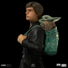 Star Wars Book of Boba Fett Art Scale Statue 1/10 Luke Skywalker & Grogu Training 20 cm 0618231952502