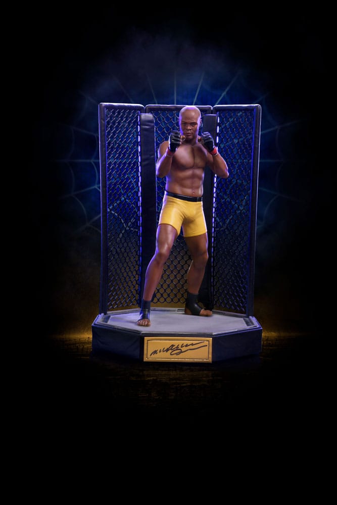 UFC Deluxe Art Scale Statue 1/10 Anderson "Spider" Silva - Signed Version 22 cm 0618231952670