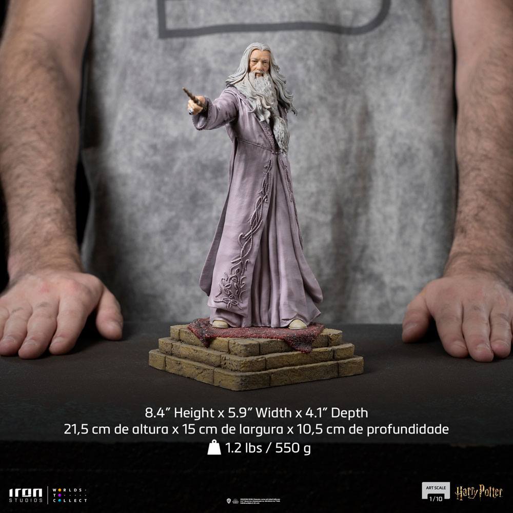 Harry Potter Art Scale Statue 1/10 Albus Dumbledore 21 cm 0618231952694