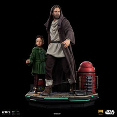 Star Wars: Obi-Wan Kenobi Deluxe Art Scale Statue 1/10 Obi-Wan & Young Leia 20 cm 0618231952748