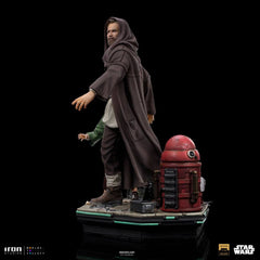 Star Wars: Obi-Wan Kenobi Deluxe Art Scale Statue 1/10 Obi-Wan & Young Leia 20 cm 0618231952748