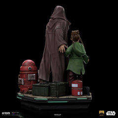 Star Wars: Obi-Wan Kenobi Deluxe Art Scale Statue 1/10 Obi-Wan & Young Leia 20 cm 0618231952748