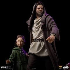 Star Wars: Obi-Wan Kenobi Deluxe Art Scale Statue 1/10 Obi-Wan & Young Leia 20 cm 0618231952748