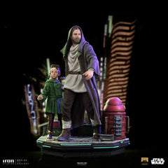 Star Wars: Obi-Wan Kenobi Deluxe Art Scale Statue 1/10 Obi-Wan & Young Leia 20 cm 0618231952748