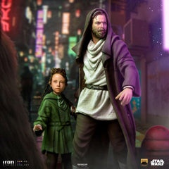 Star Wars: Obi-Wan Kenobi Deluxe Art Scale Statue 1/10 Obi-Wan & Young Leia 20 cm 0618231952748