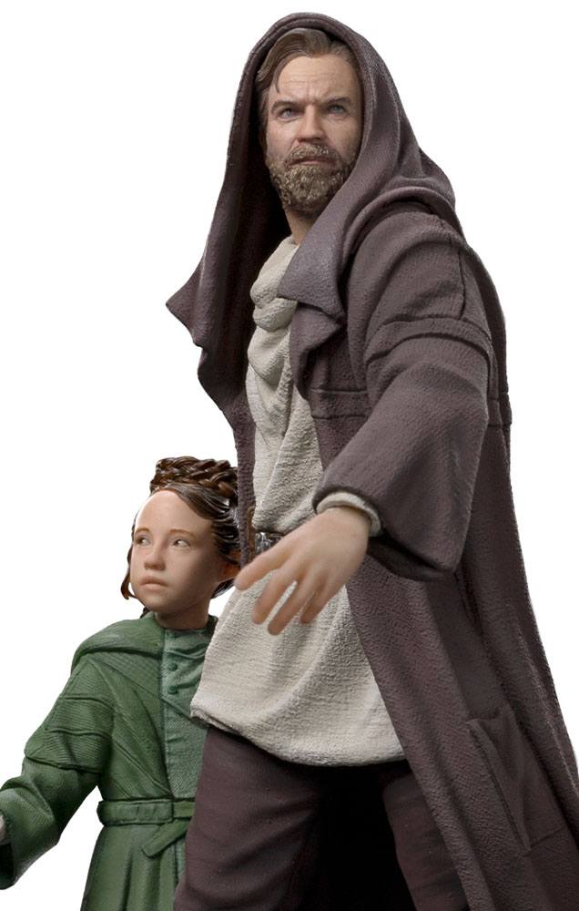 Star Wars: Obi-Wan Kenobi Deluxe Art Scale Statue 1/10 Obi-Wan & Young Leia 20 cm 0618231952748