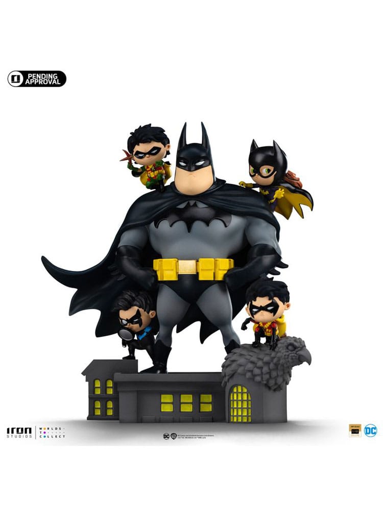 Batman Animated icons PVC Figure Batman Family 18 cm 0618231953721