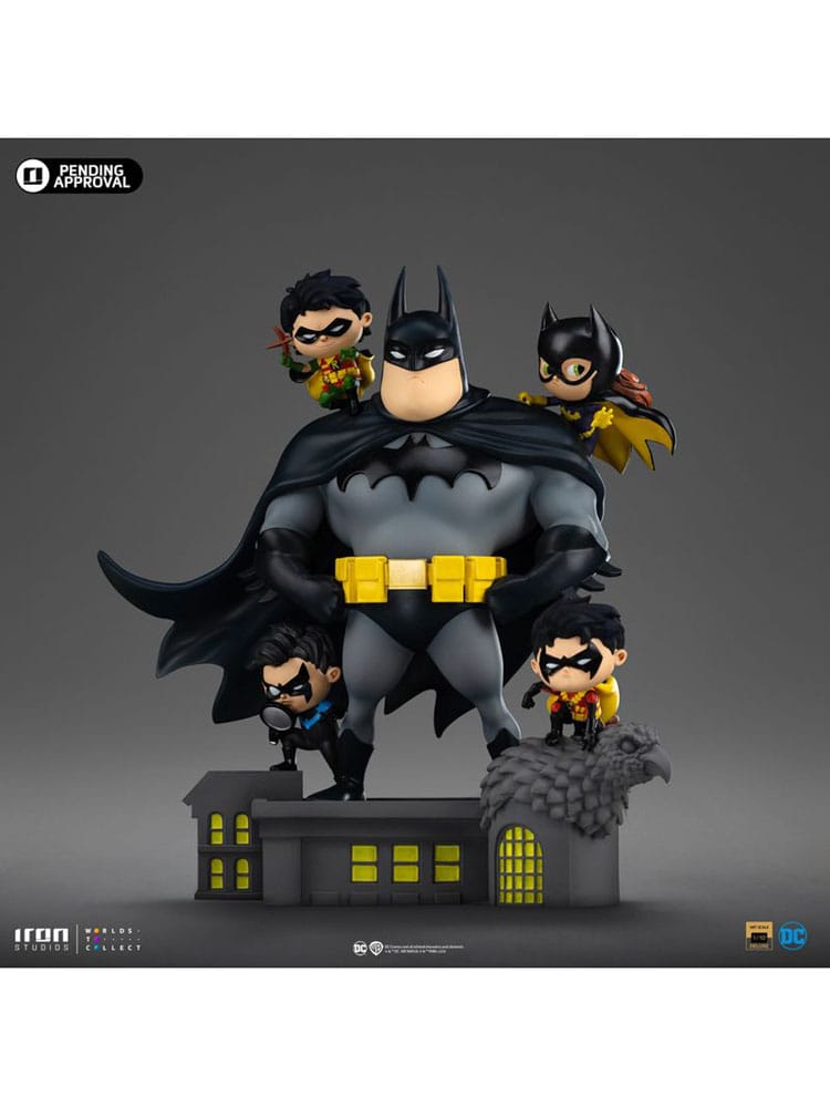 Batman Animated icons PVC Figure Batman Family 18 cm 0618231953721