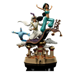 Disney Deluxe Art Scale Statue 1/10 Aladdin and Yasmine 30 cm 0618231953844