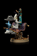 Disney Deluxe Art Scale Statue 1/10 Aladdin and Yasmine 30 cm 0618231953844