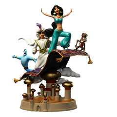 Disney Deluxe Art Scale Statue 1/10 Aladdin and Yasmine 30 cm 0618231953844